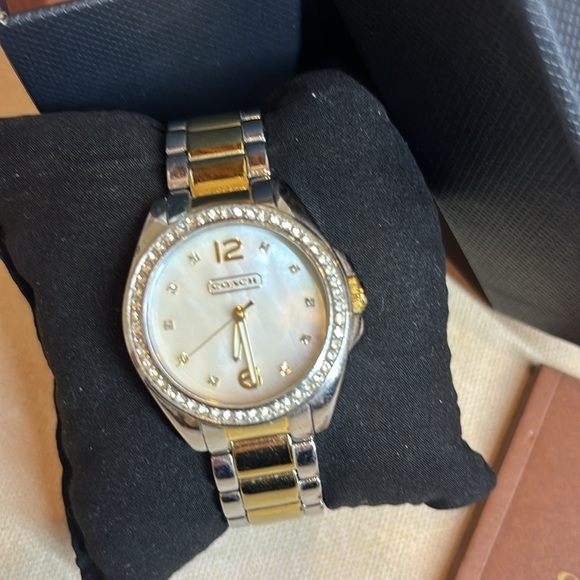 Coach Tristan Mother of Pearl Dial Watch - Picture 2 of 7